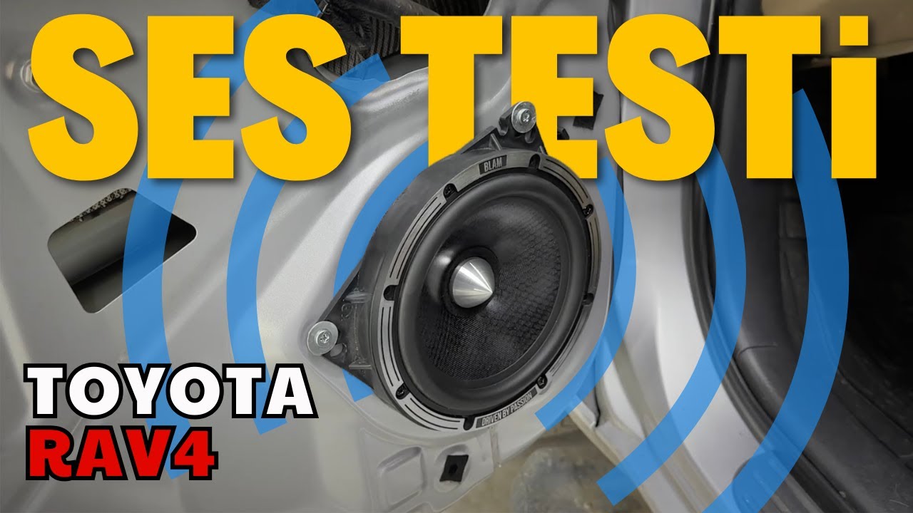 Toyota RAV4’e BLAM Ses Sistemi Yaptık! | Kapı Yalıtımı + Efsane Ses Testi 🔊