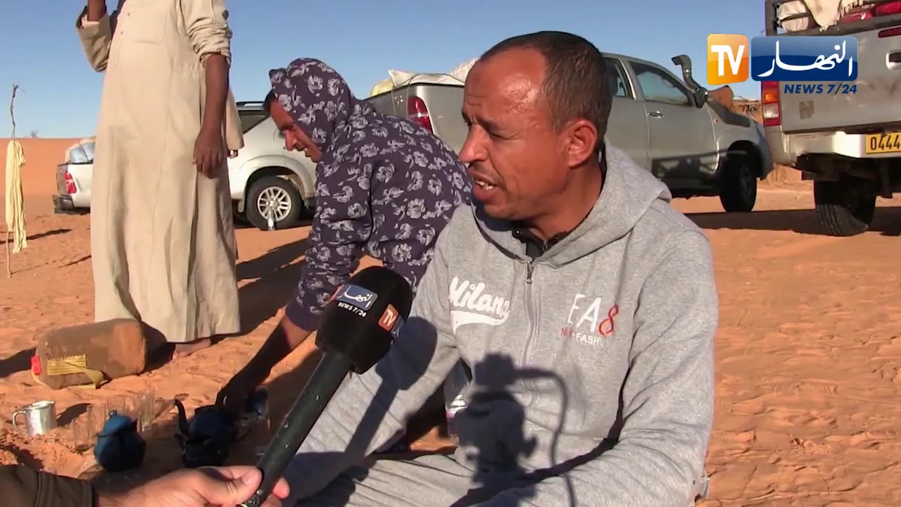 أدرار: سكان مناطق العرق الغربي الكبير يبحثون عن الهدوء وسط الكثبان الرملية