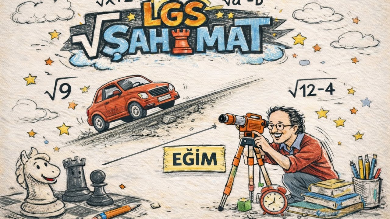 Lgs Eğim konu anlatımı ve soru çözümü ikisi birarada #lgs