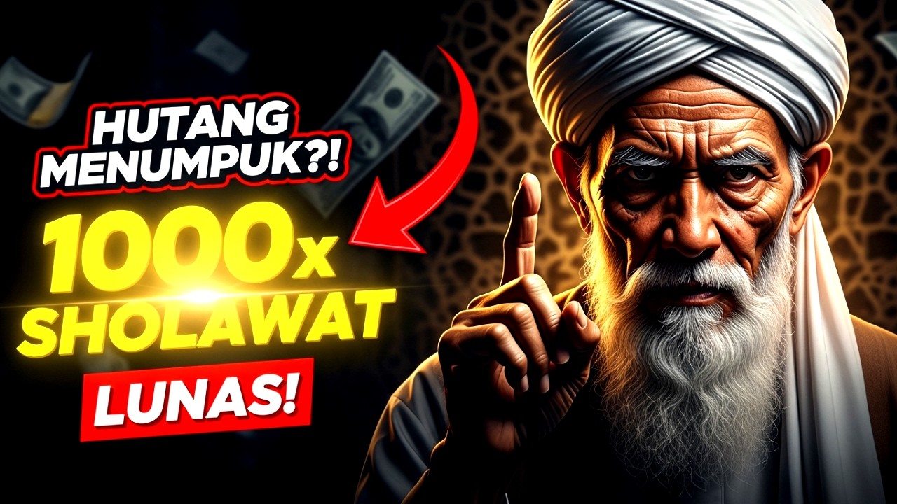 AMALAN PELUNAS HUTANG 1000x SHOLAWAT! Wasiat Kiai Abdullah Fakih Langitan Pembuka Rezeki Tak Terduga