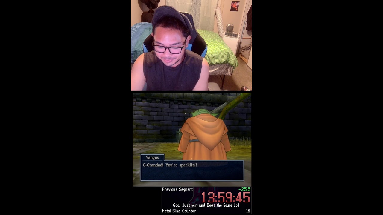 DQ8 RTA Any% Speedrun (Portrait)
