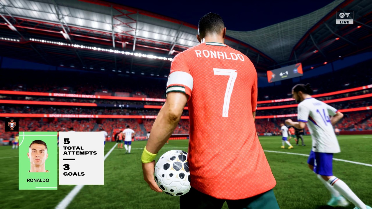 Portugal vs France | Cristiano Ronaldo vs Mbappé! FC 26 Full Match PS5 4K60