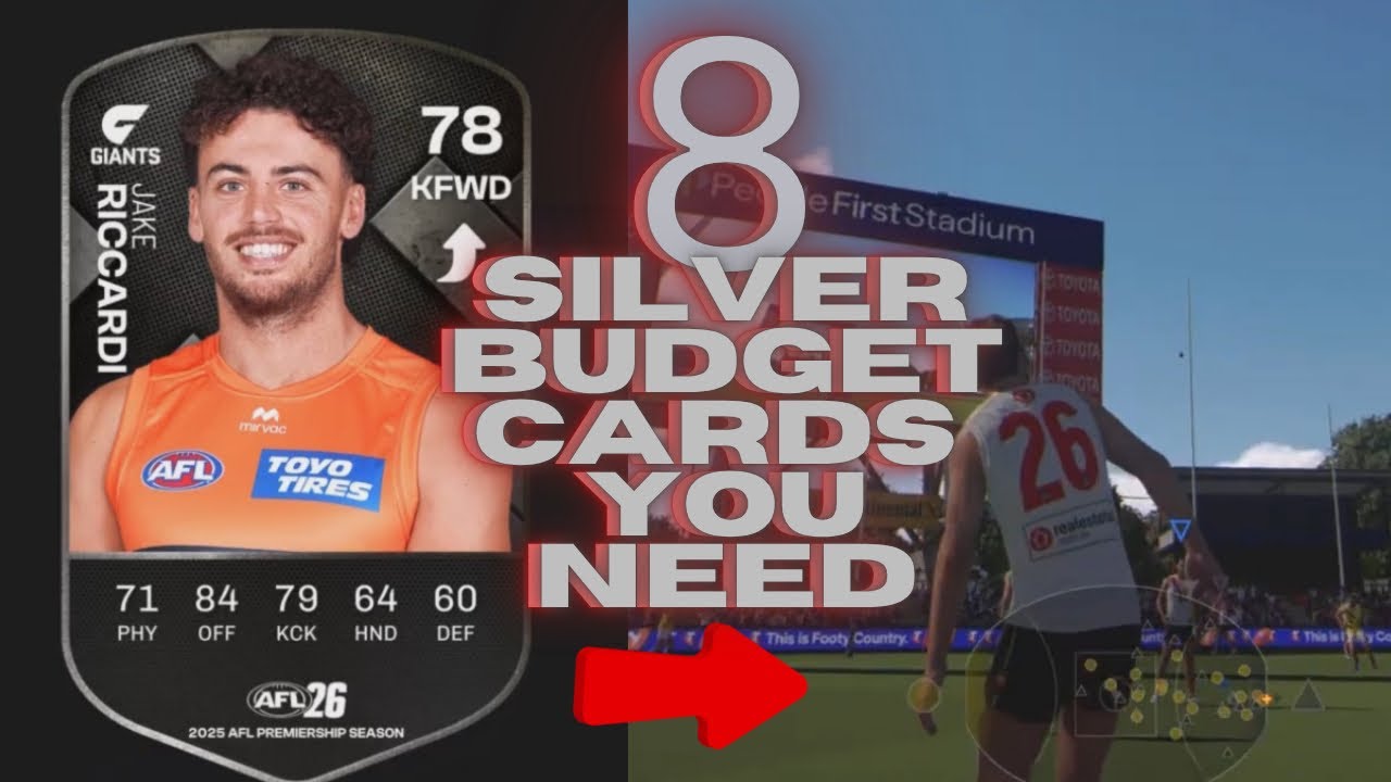 8 Budget Silver Cards You Need In AFL26