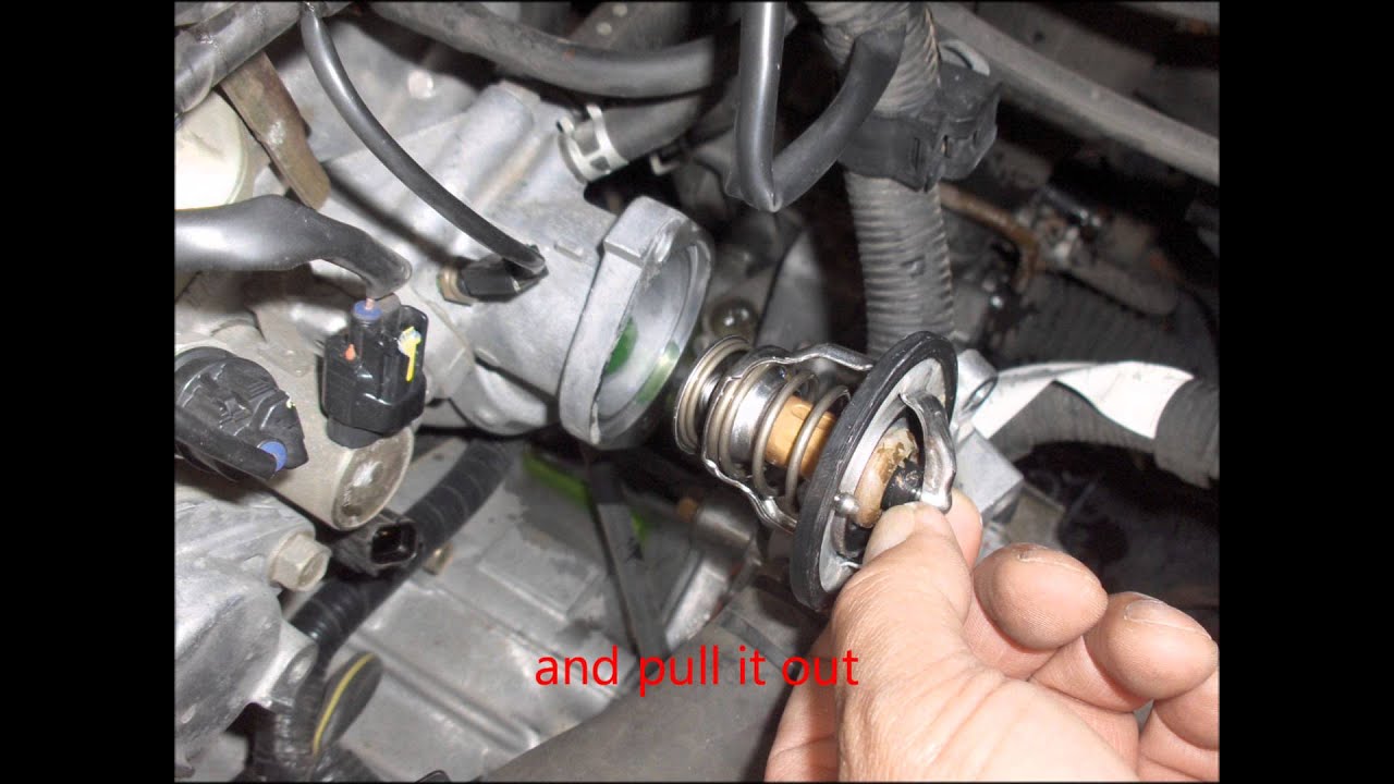 How To Replace 2003, 2004, 2005 & 2006 Mitsubishi Outlander Thermostat