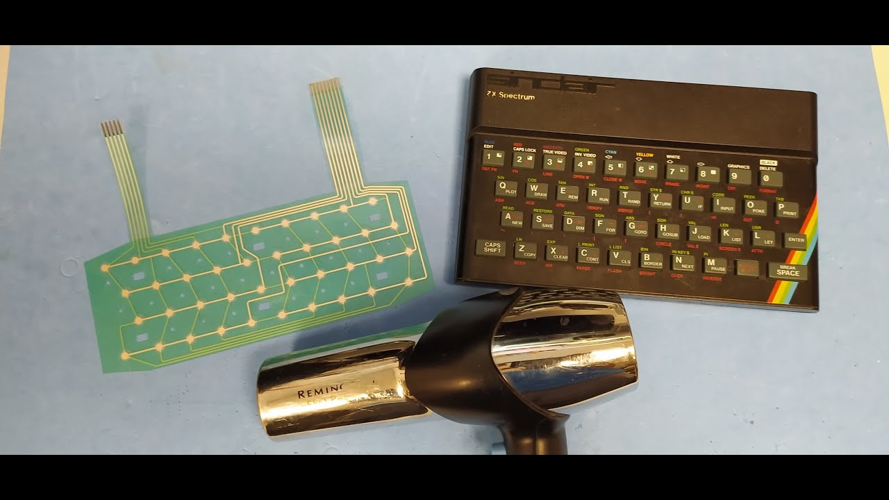 Cambio de membrana del teclado del ZX Spectrum