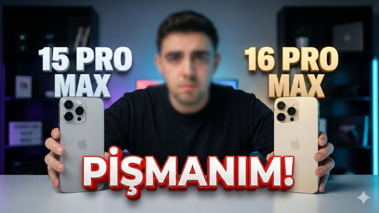 iPhone 15 Pro Max'ten 16 Pro Max'e geçtim pişmanım!