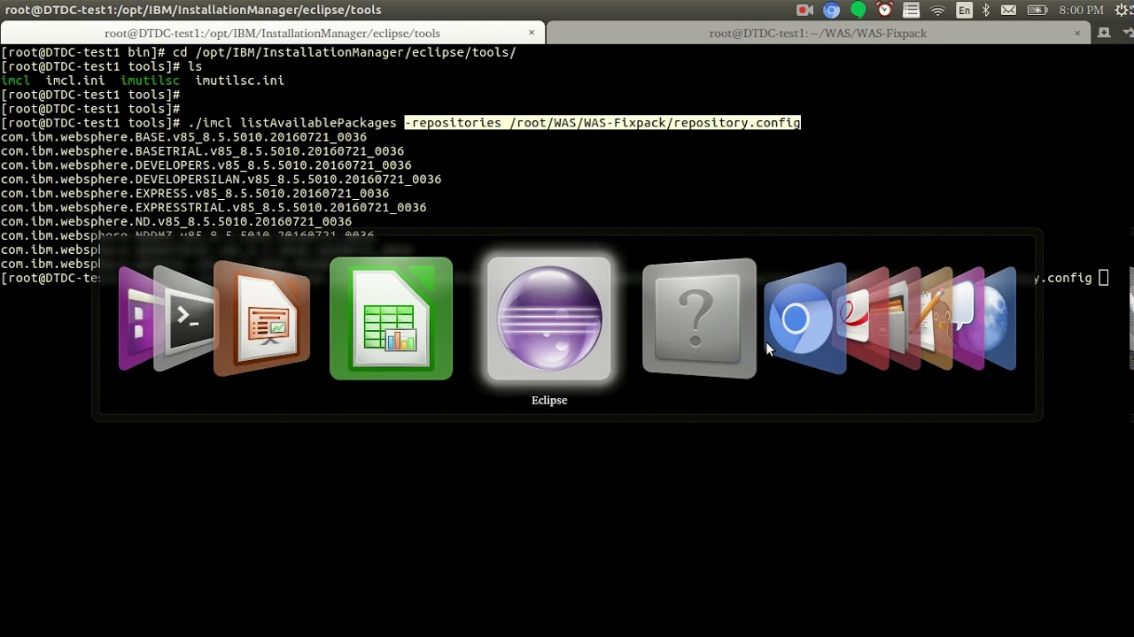 Websphere-8.5.5 - applying fix packs on websphere (8.5.5 to 8.5.10)and jdk(1.6 to 1.7)