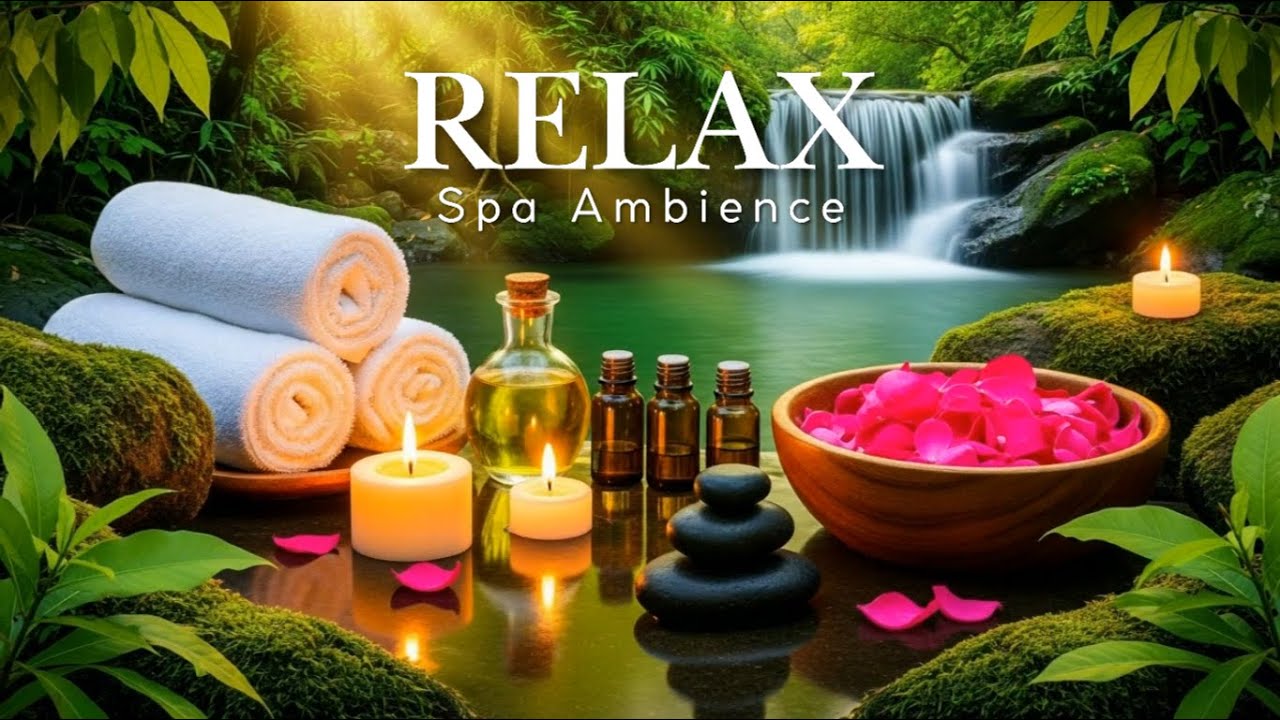 Cozy Christmas Forest Spa Ambience | Warm Holiday Peace & Comfort