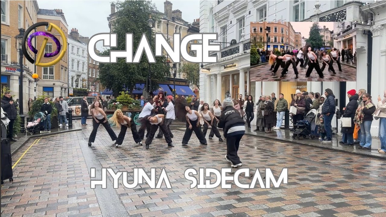 [KPOP IN PUBLIC | LONDON] Hyuna (김현아) - CHANGE SIDECAM | DANCE COVER BY O.D.C | ONE TAKE 4K
