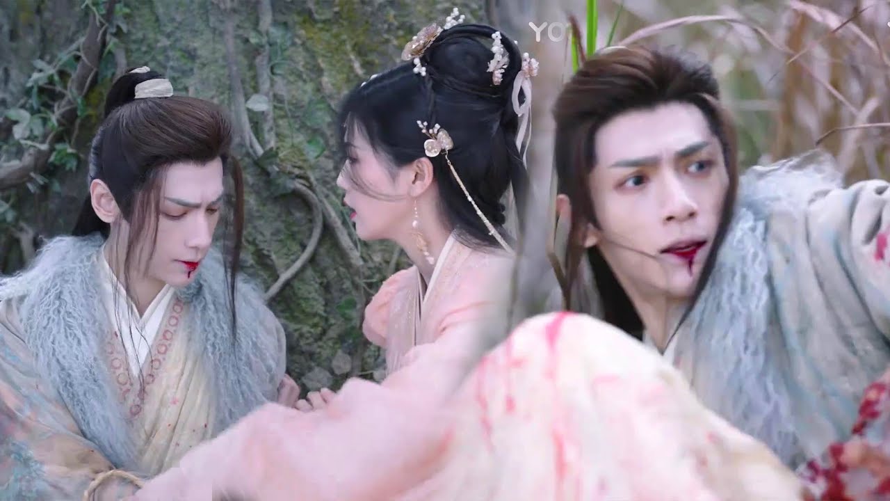 灰姑娘推开魔王独自引开追兵，只为了保护魔王不受伤害！#长月烬明