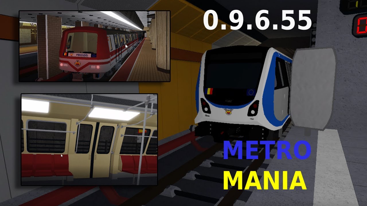 Calatorie/Trainspotting with IVA interior and CAF - Metro Mania 0.9.6.55