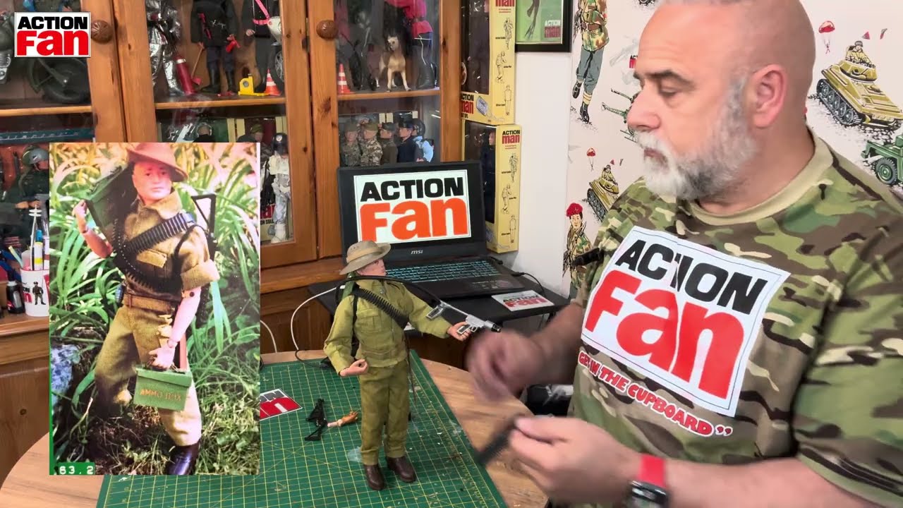 Aussie jungle fighter 2nd or late issue? Action man G I Joe geyperman, falcon AT