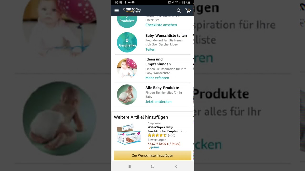 Gratis babybox auf Amazon teil 2, in vollbild ansehen!!