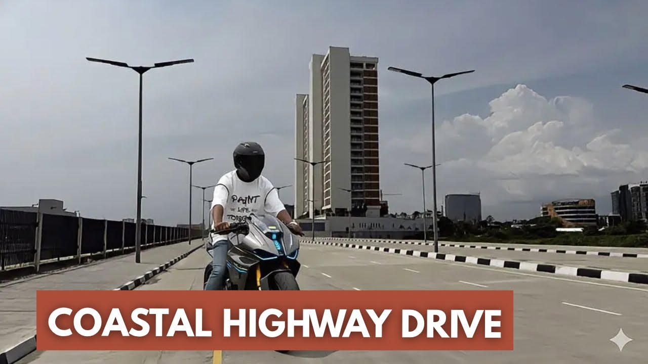 ОБНОВЛЕНИЕ АВТОМОБИЛЬНОЙ ПУТЕШЕСТВИЯ ПО ПРИБРЕЖНОМУ ШОССЕ ЛАГОС-КАЛАБАР 🚘 Дорожный тур в реальном...
