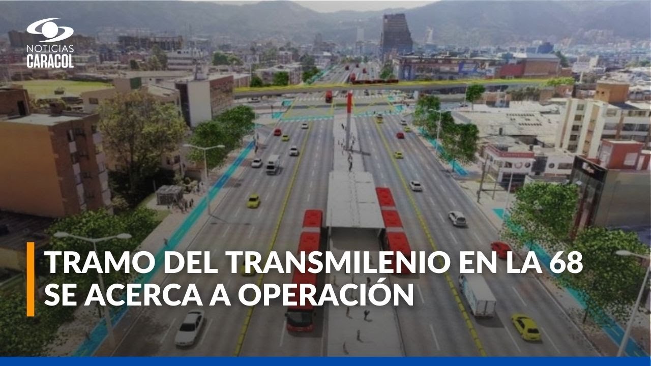 Obras en la avenida 68 avanzan al 69%: Transmilenio conectará sur y norte de Bogotá