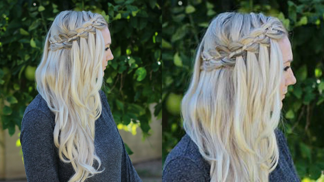 How to: 4 Strand Waterfall Braid