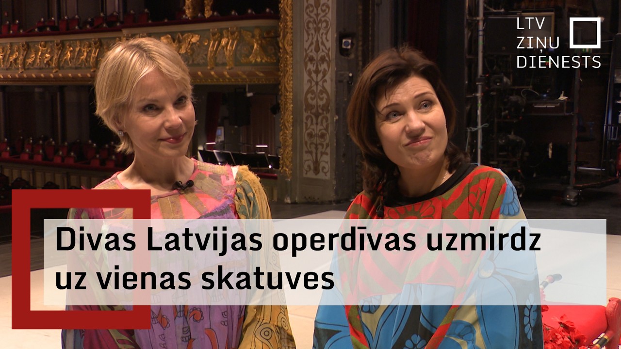 Marina Rebeka un Elīna Garanča uz vienas skatuves