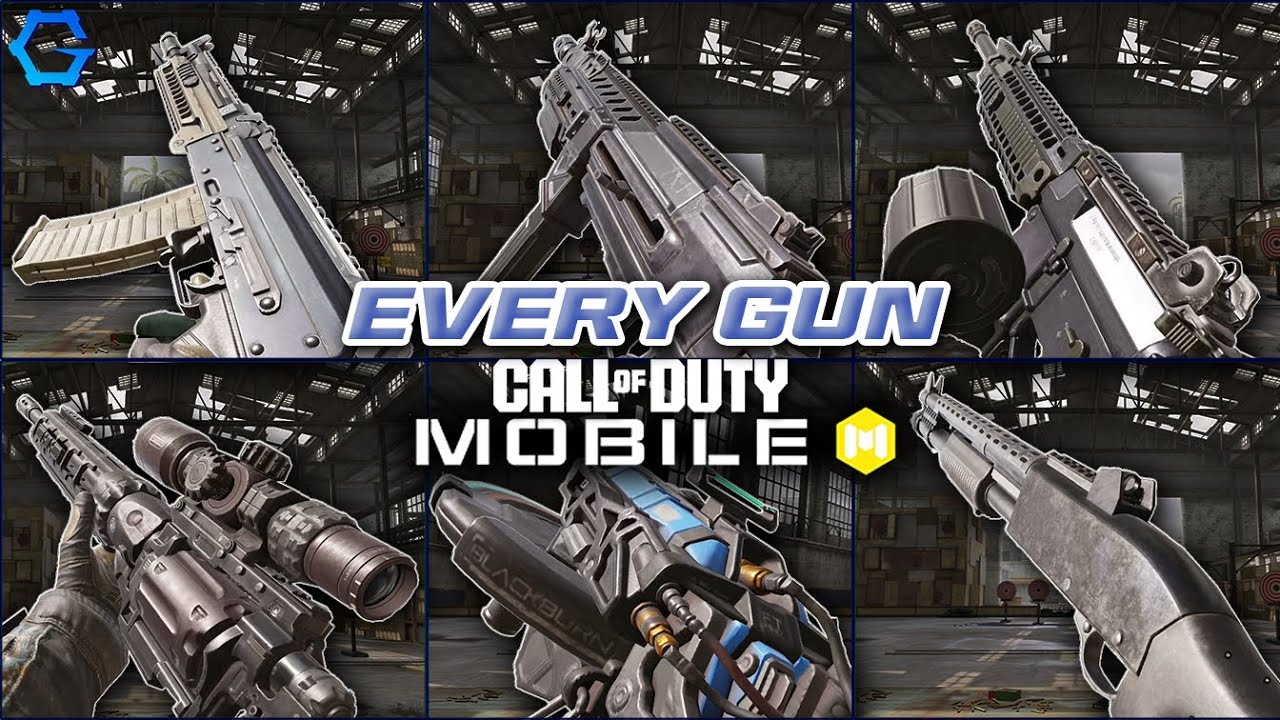 EVERY Gun in Call of Duty Mobile (2024) | Gun Showcase
