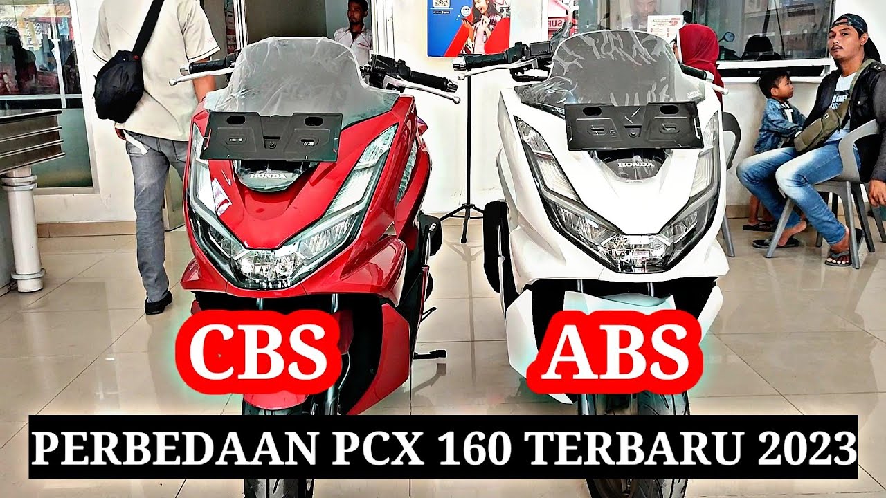 PCX 160 TERBARU 2023 VERSI CBS DENGAN VERSI ABS | PERBEDAAN DAN PERSAMAAN