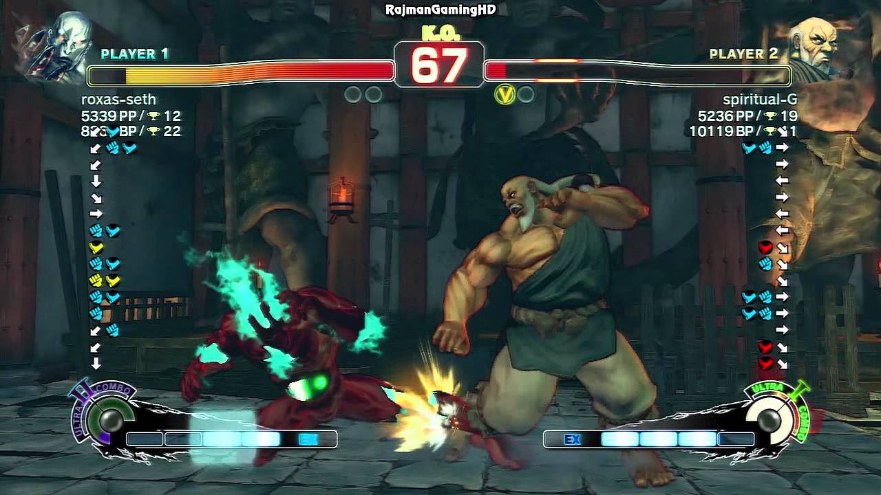 SSFIV AE: Roxas (Seth) vs spiritual-G (Gouken) TRUE-HD QUALITY