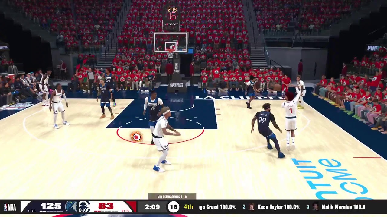 ABA Conference Finals Game 2 Clippers vs Wolves