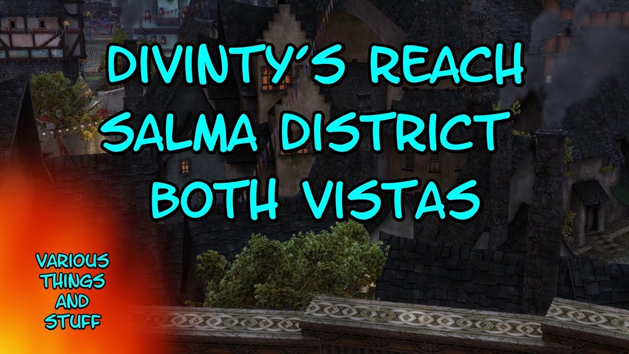 Guild Wars 2 Divinty&acute;s Reach Salma District both Vistas