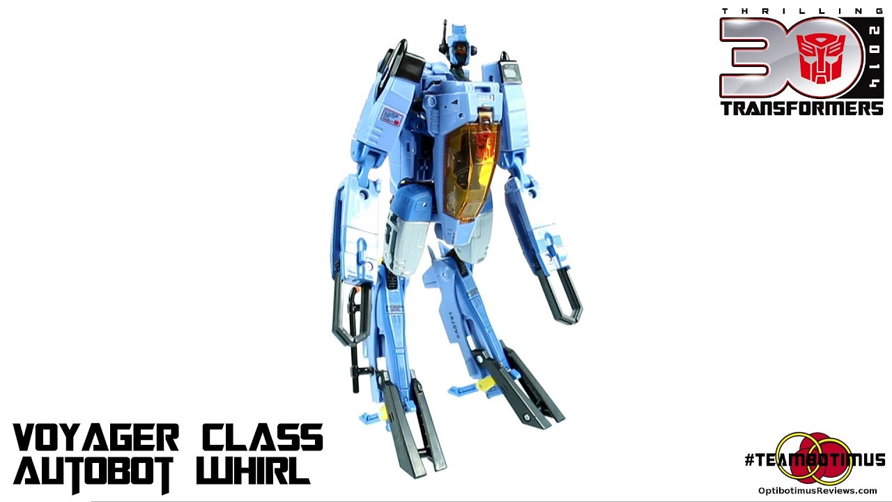 Video Review of the Transformers Generations: Voyager Class Autobot Whirl