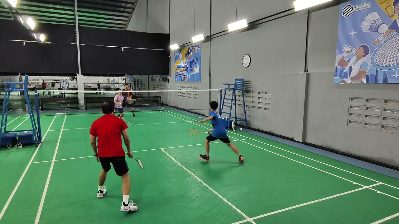 Herman/Didi vs Andreas/Budi