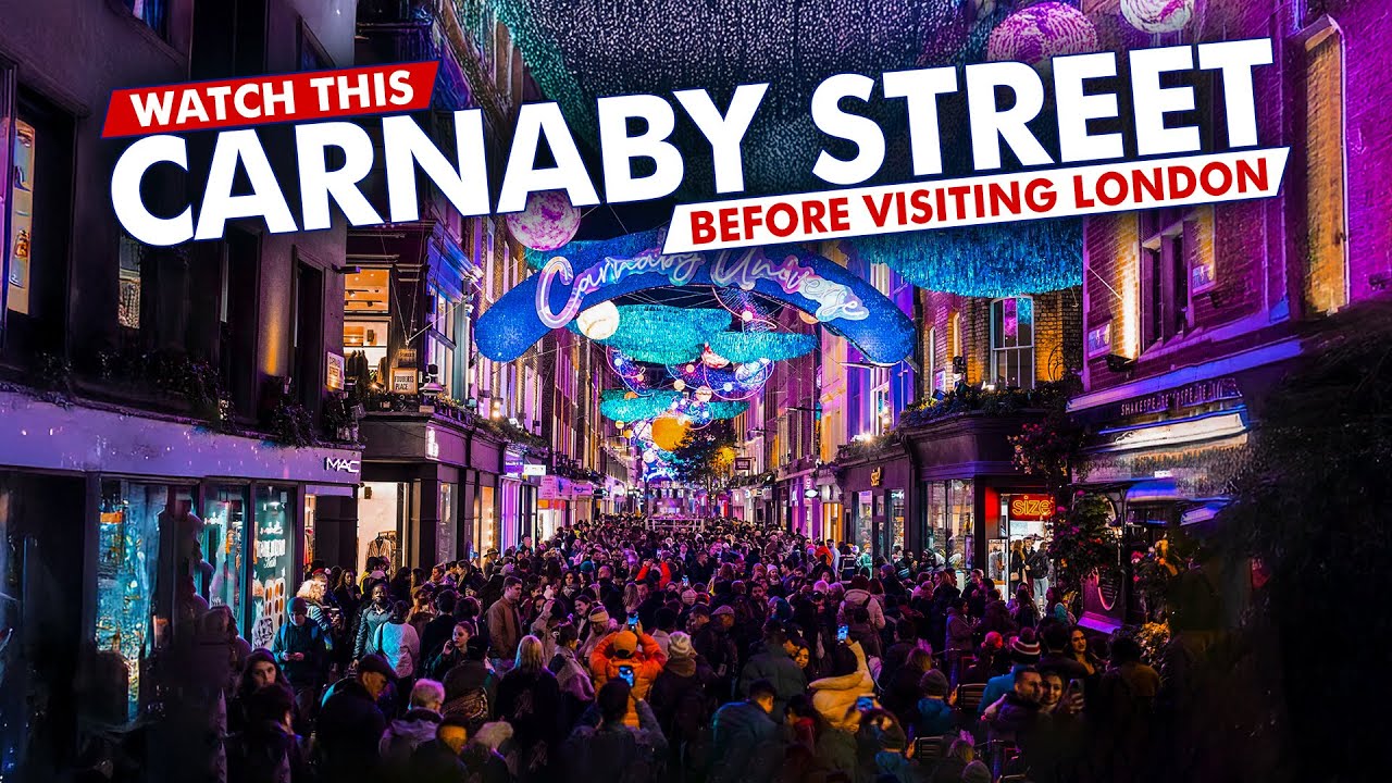 Carnaby Street London: ULTIMATE Soho Travel Guide & Things To do Vlog