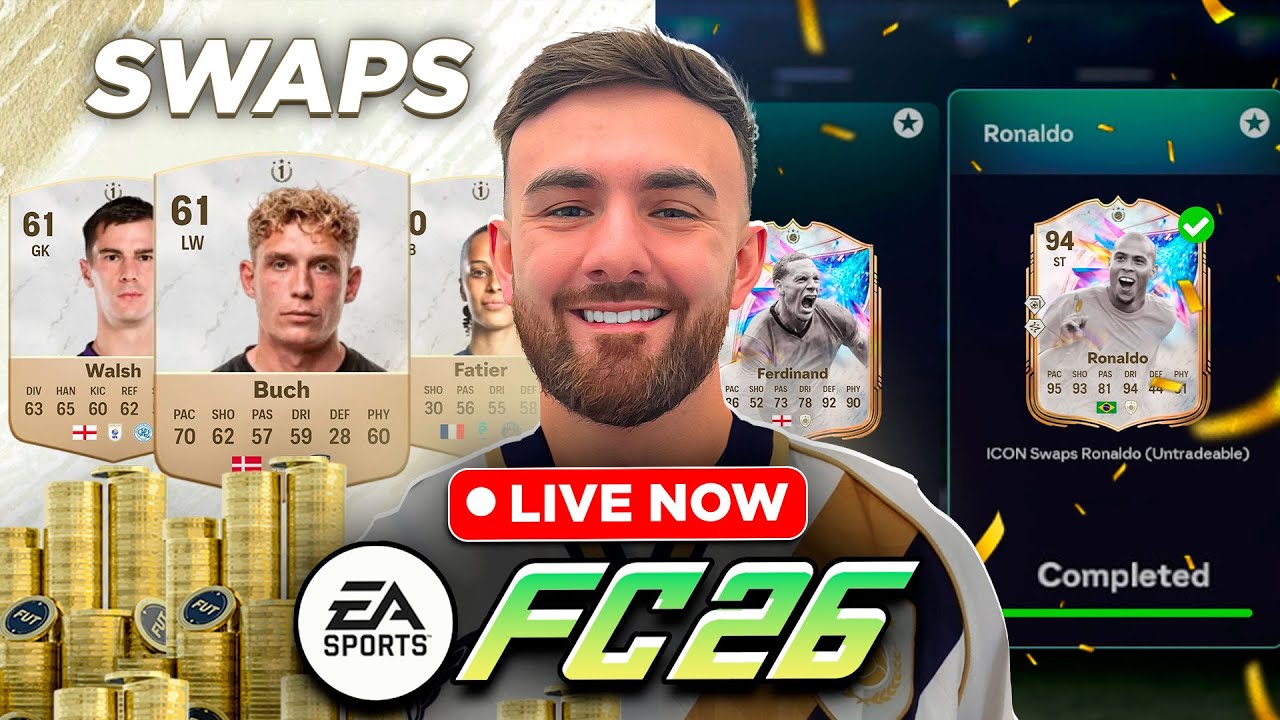 ICON SWAPS EASIEST METHOD & FUTURE STARS ACADEMY GRIND FC 26🎯