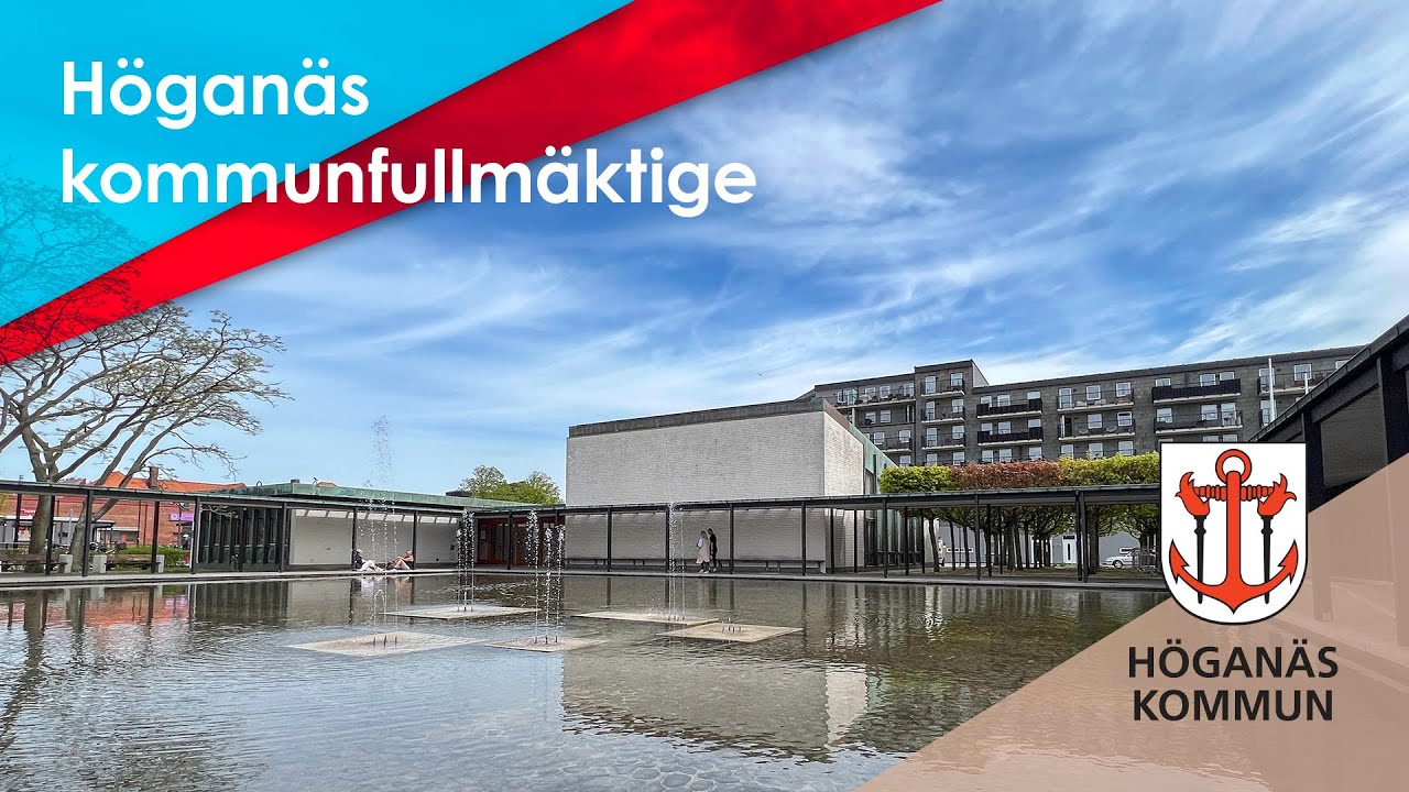 Höganäs kommunfullmäktige 23 oktober 2025