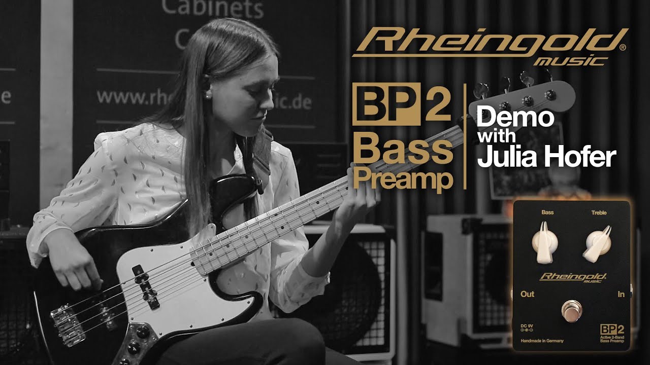 #RheingoldMusic BP2 Bass Preamp  // Demo (with Julia Hofer)