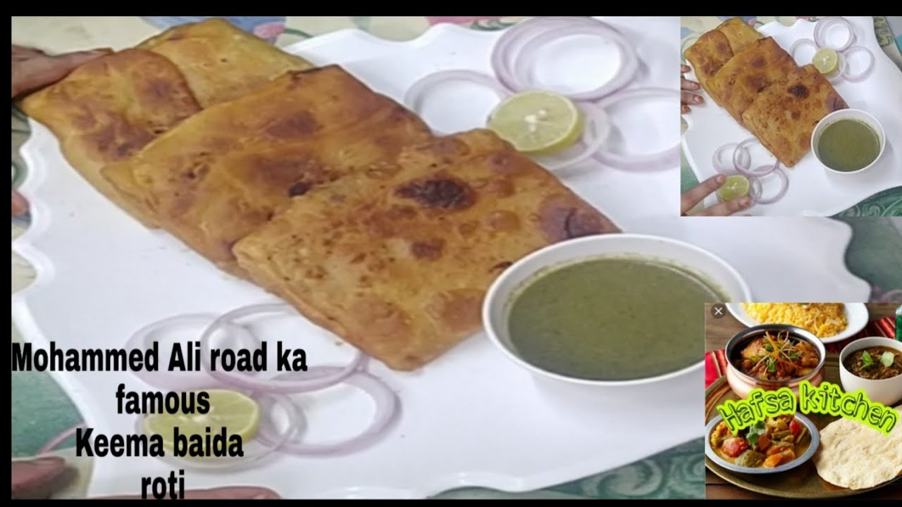 Mohammed Ali Road Ka Famous Keema Baida Roti Ramzan Special | Hafsa Kitchen | Hindi / Urdu