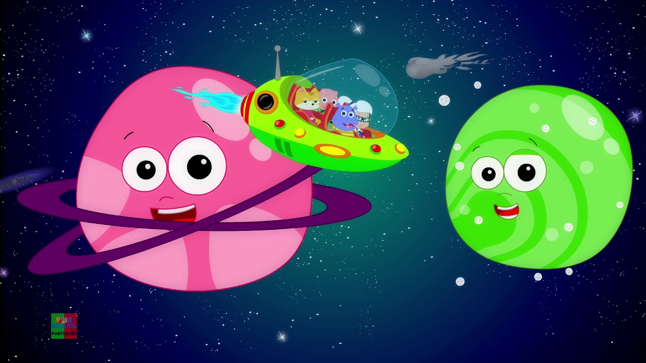planeta canção para crianças | planetas do sistema solar | rimas em portugues | Planets Song