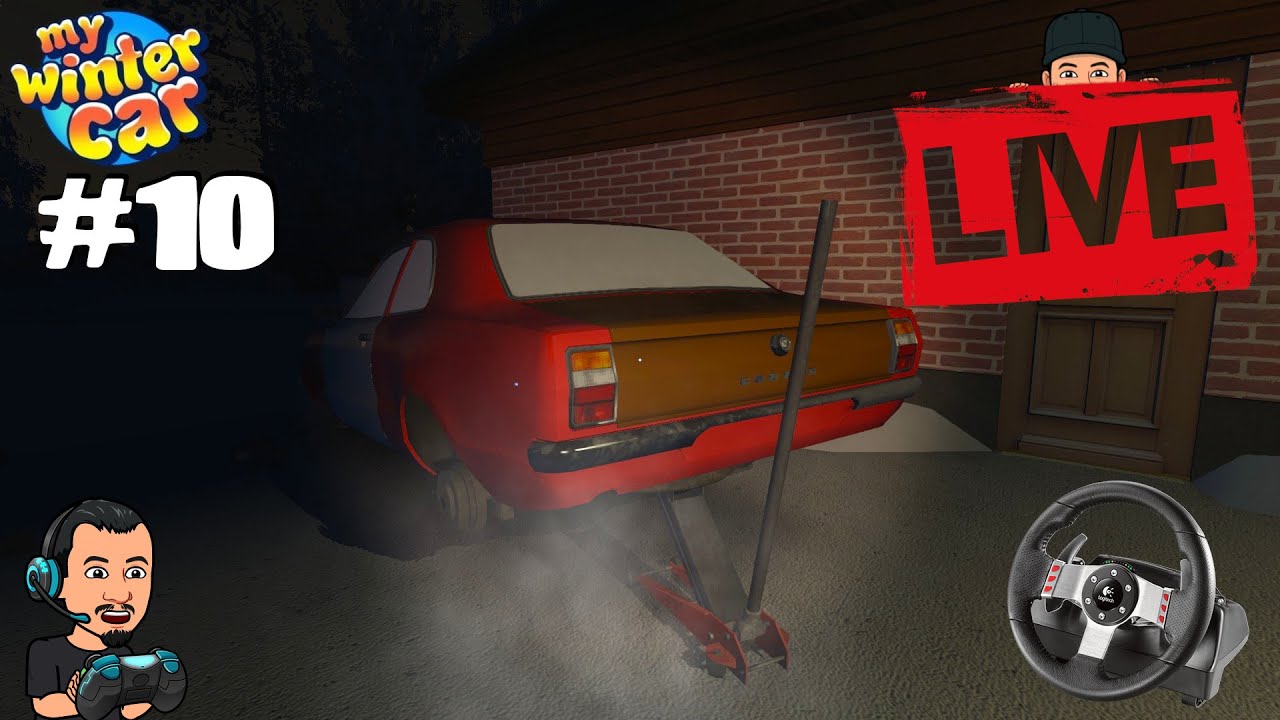 🔴 LIVE - O Trabalho no Inverno Continua  - My Winter Car #10
