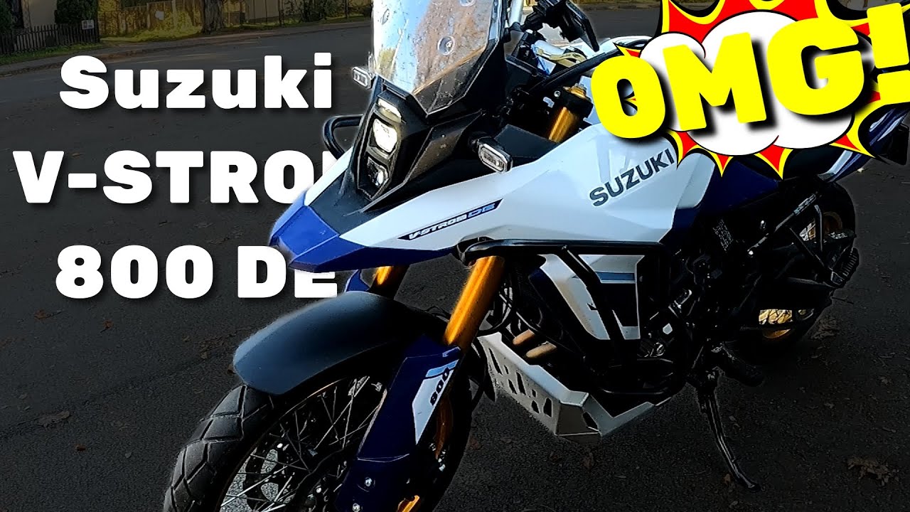 Это нас удивило.. Suzuki V-Strom 800DE (2024) - тест-драйв