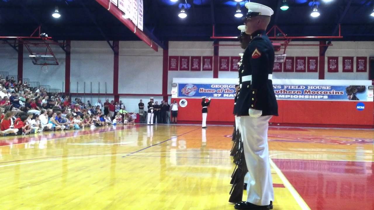 USMC Silent Drill Team [7/28/12]