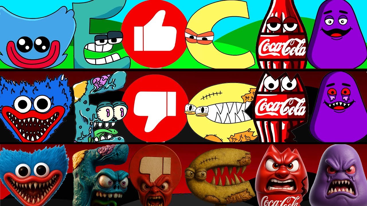 Incredibox Sprunki OC Phase 1 to Phase 3 Coca-Cola, E, Netflix, Discord, Youtube Like, Dirty Bubble