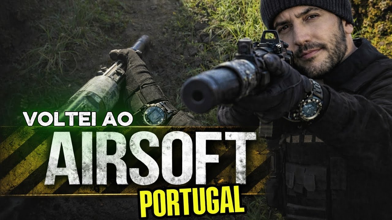 O Meu Regresso ao Airsoft em Portugal  Depois de Muito Tempo Sem Jogar
