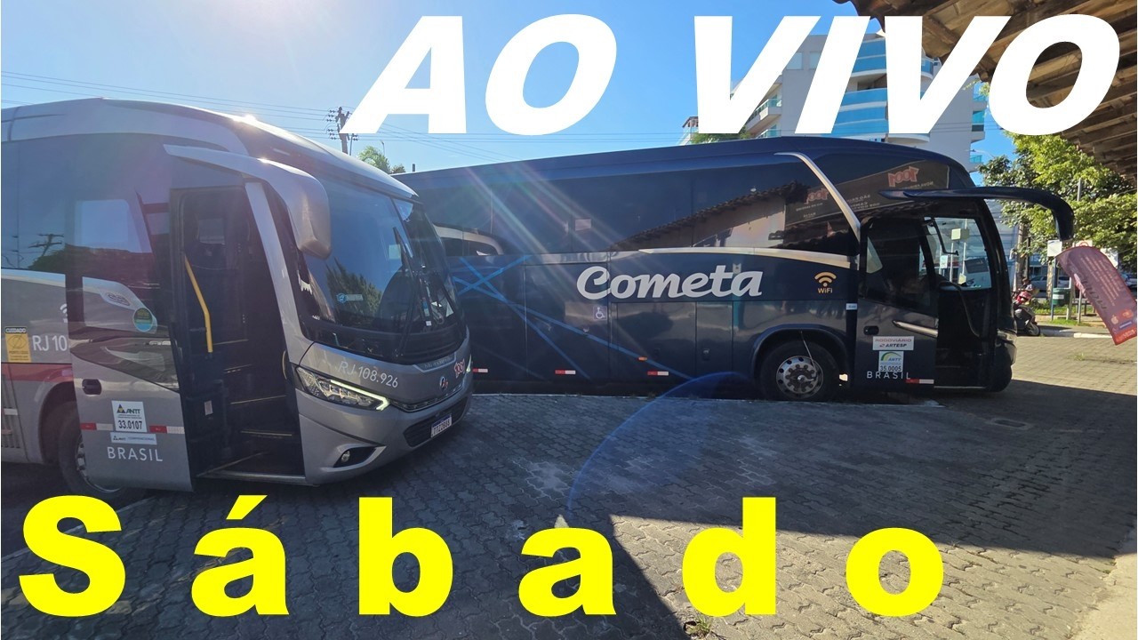 AO VIVO / SÁBADO DE MOVIMENTO NA RODOVIÁRIA DE SAQUAREMA - Carnaval 2026