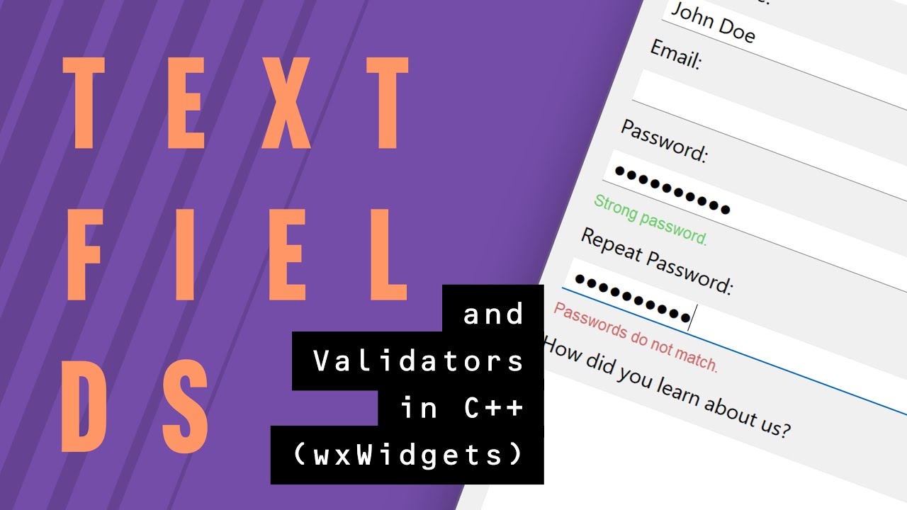 C++ Developers: Unlock the Power of Text Fields Across Platforms!