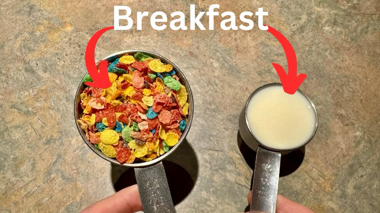 Eating Only the Recommended Serving Size for 72 Hours