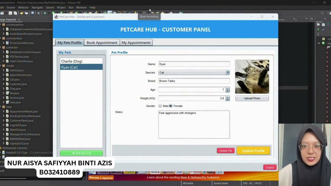Pet Care Hub (BITP3113)