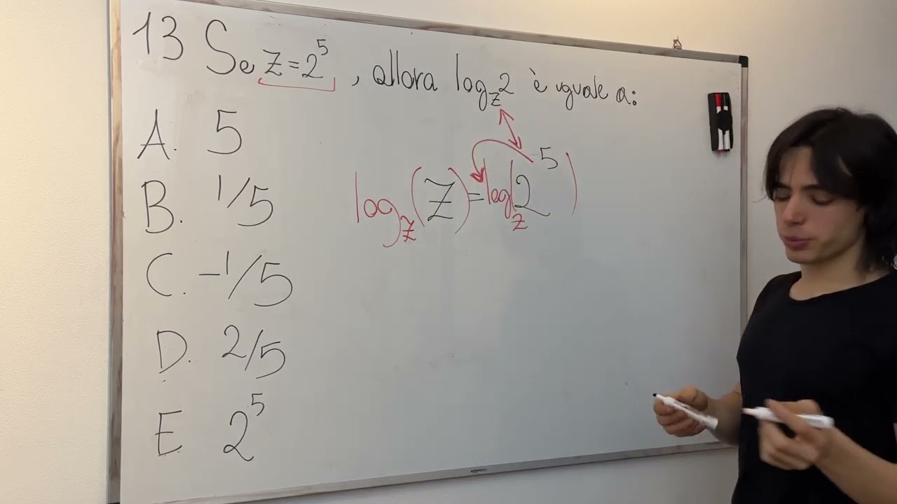 Esercitazione Tolc-PSI Matematica di base #3 - Esponenziali e logaritmi