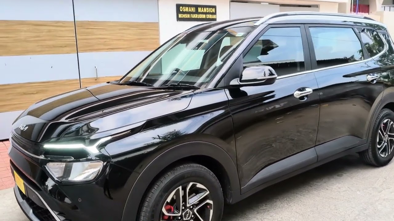 Black Kia Carens Prestige Plus (Optional) Diesel with PPF 2024
