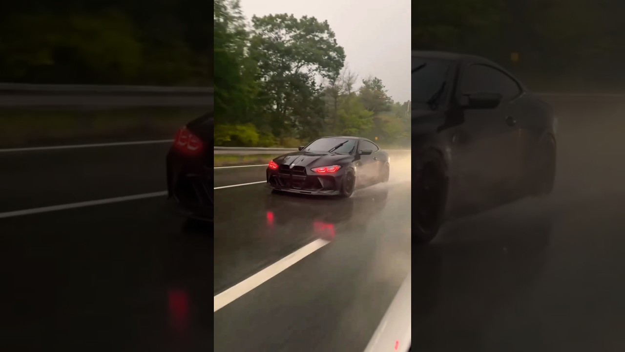 This BMW M5 in the Rain Feels Illegal 😳🔥”
