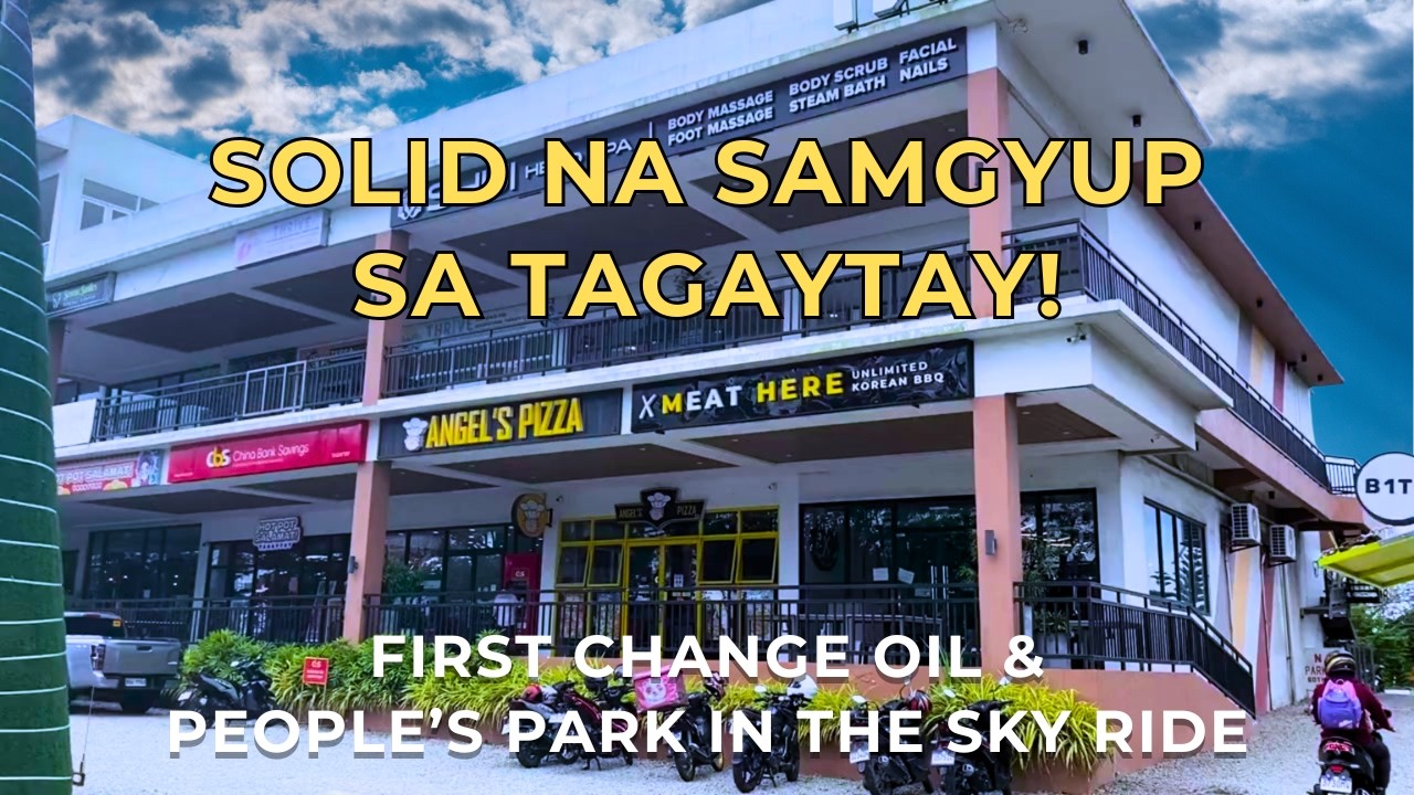SOLID SAMGYUPSAL sa Tagaytay + Ride to People's Park in the Sky! | Random Stories