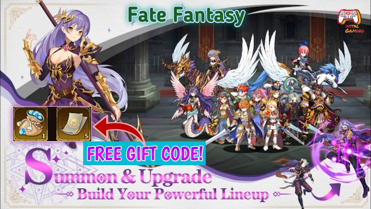FREE GIFT CODE! How to Redeem Code Fate Fantasy Strategy RPG Android APK
