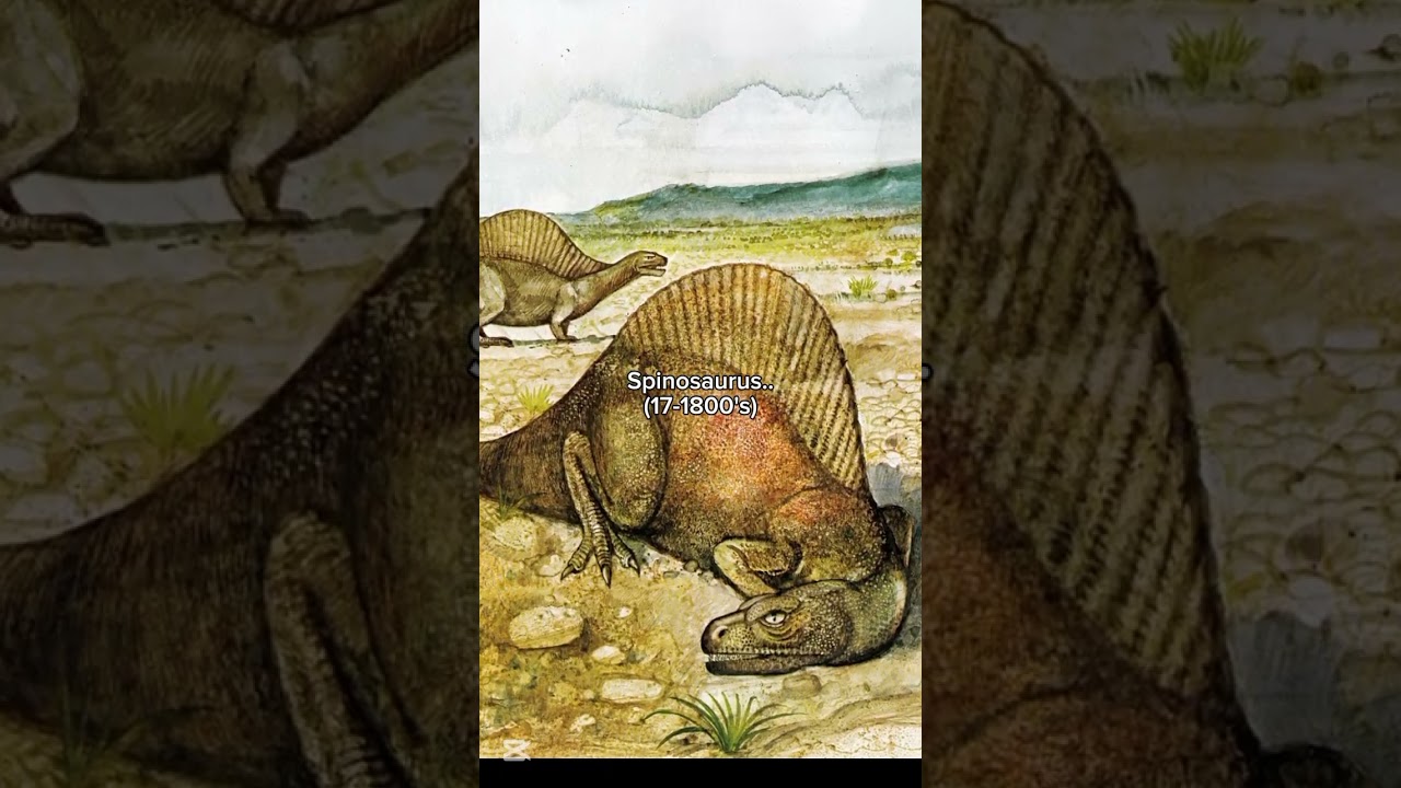 Old vs new dinosaur reconstructions #dinosaur #facts #scary #music