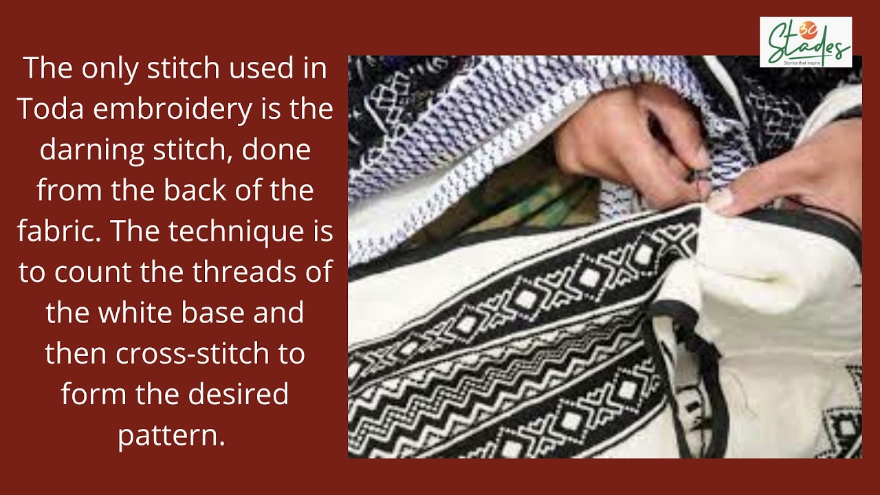 Toda Embroidery: Craft of tribals from Nilgiris